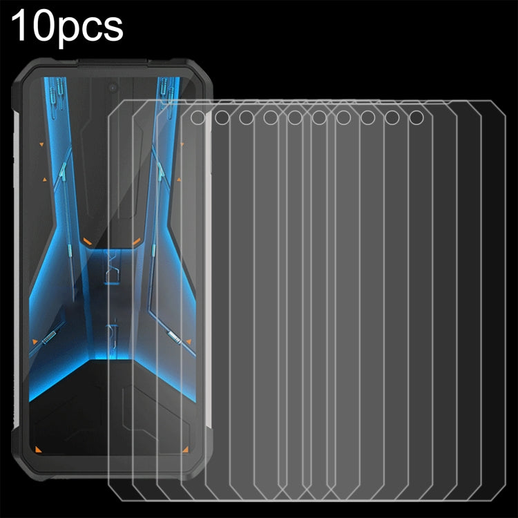 10pcs 0.26mm 9H 2.5D Tempered Glass Film, For Unihertz 8849 Tank 4 Pro / 8849 Tank 4, For Unihertz 8849 Tank 2 Pro, For Unihertz 8849 Tank 3S, For Unihertz Tank 3 Pro 8849