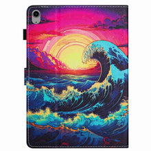 Load image into Gallery viewer, Painted Pattern Stitching Smart Leather Tablet Case, For iPad 10th Gen 10.9 2022, For iPad mini 2024 / mini 6, For iPad 11 Pro 2024 / 2020 / Air 4 10.9, For iPad 10.2 2020 / 2019, For iPad mini 5 / 4 / 3 / 2 / 1, For iPad 9.7 2018 / 2017