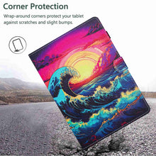Load image into Gallery viewer, Painted Pattern Stitching Smart Leather Tablet Case, For iPad 10th Gen 10.9 2022, For iPad mini 2024 / mini 6, For iPad 11 Pro 2024 / 2020 / Air 4 10.9, For iPad 10.2 2020 / 2019, For iPad mini 5 / 4 / 3 / 2 / 1, For iPad 9.7 2018 / 2017