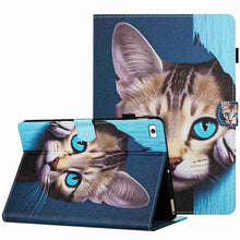 Load image into Gallery viewer, Painted Pattern Stitching Smart Leather Tablet Case, For iPad 10th Gen 10.9 2022, For iPad mini 2024 / mini 6, For iPad 11 Pro 2024 / 2020 / Air 4 10.9, For iPad 10.2 2020 / 2019, For iPad mini 5 / 4 / 3 / 2 / 1, For iPad 9.7 2018 / 2017