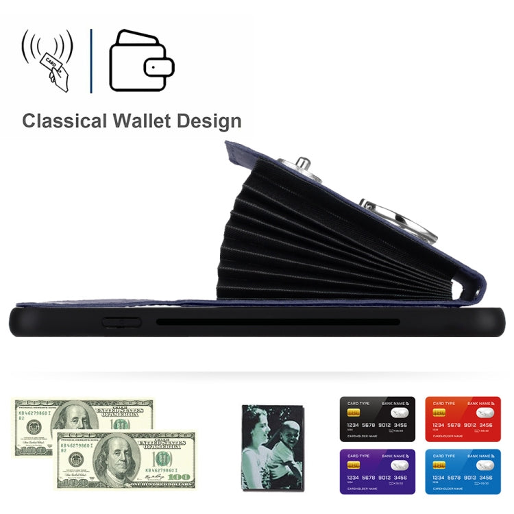 Organ Card Bag Ring Holder Phone Case, For iPhone 8 Plus / 7 Plus