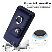 Load image into Gallery viewer, Organ Card Bag Ring Holder Phone Case, For iPhone 8 Plus / 7 Plus