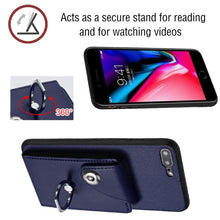 Load image into Gallery viewer, Organ Card Bag Ring Holder Phone Case, For iPhone 8 Plus / 7 Plus