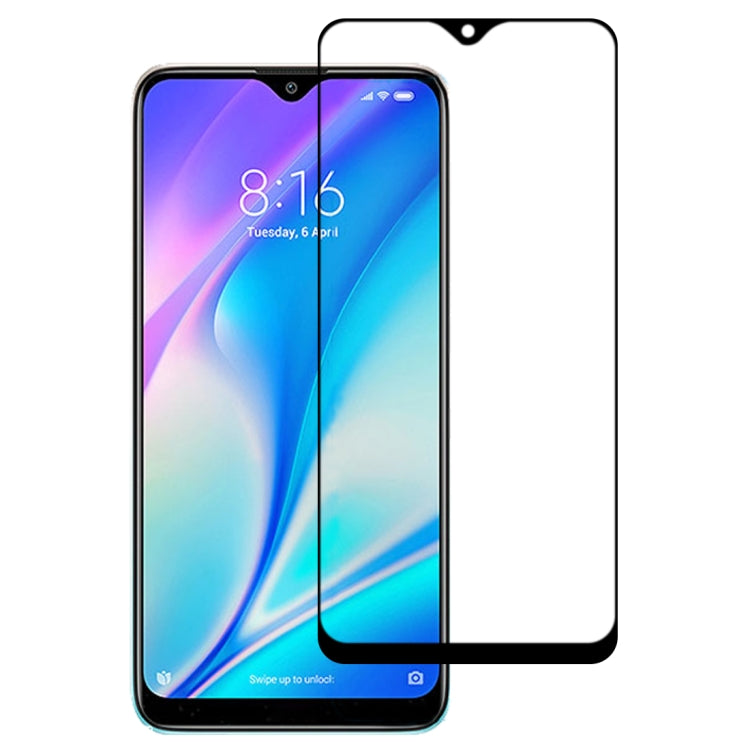 For Xiaomi Redmi Note 9 Global Full Glue Full Screen Tempered Glass Film