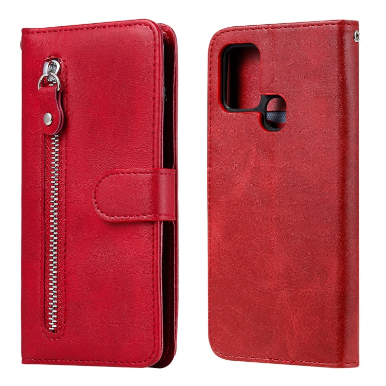 Fashion Calf Texture Zipper Horizontal Flip Leather Case with Holder & Card Slots & Wallet