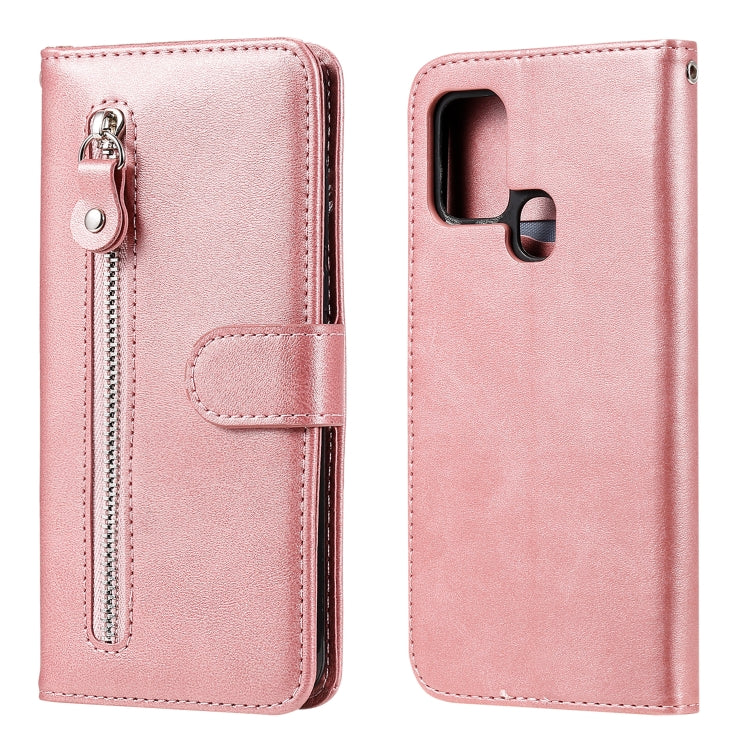 Fashion Calf Texture Zipper Horizontal Flip Leather Case with Holder & Card Slots & Wallet