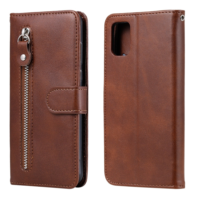 Fashion Calf Texture Zipper Horizontal Flip Leather Case with Holder & Card Slots & Wallet