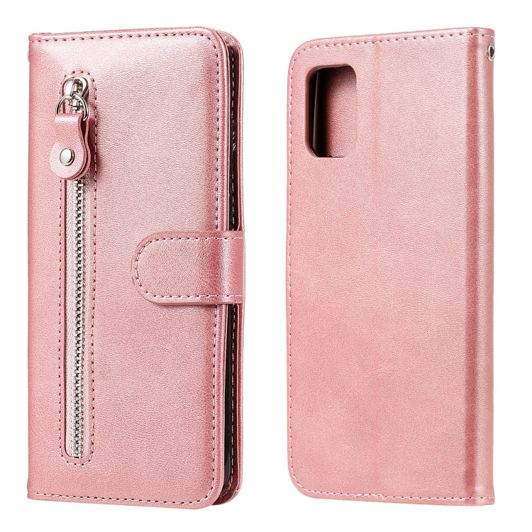 Fashion Calf Texture Zipper Horizontal Flip Leather Case with Holder & Card Slots & Wallet
