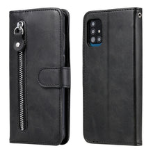 Load image into Gallery viewer, Fashion Calf Texture Zipper Horizontal Flip Leather Case with Holder &amp; Card Slots &amp; Wallet