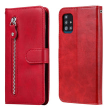 Load image into Gallery viewer, Fashion Calf Texture Zipper Horizontal Flip Leather Case with Holder &amp; Card Slots &amp; Wallet