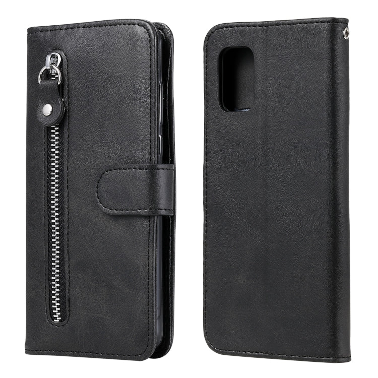 Fashion Calf Texture Zipper Horizontal Flip Leather Case with Holder & Card Slots & Wallet