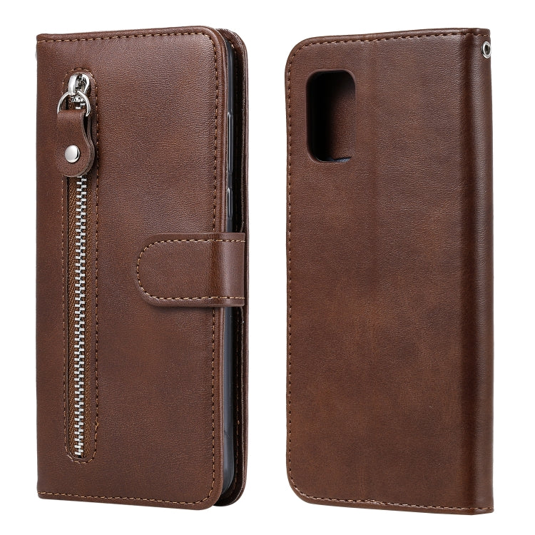 Fashion Calf Texture Zipper Horizontal Flip Leather Case with Holder & Card Slots & Wallet