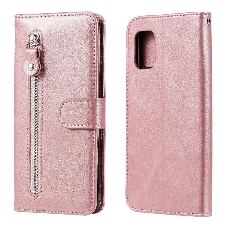 Fashion Calf Texture Zipper Horizontal Flip Leather Case with Holder & Card Slots & Wallet