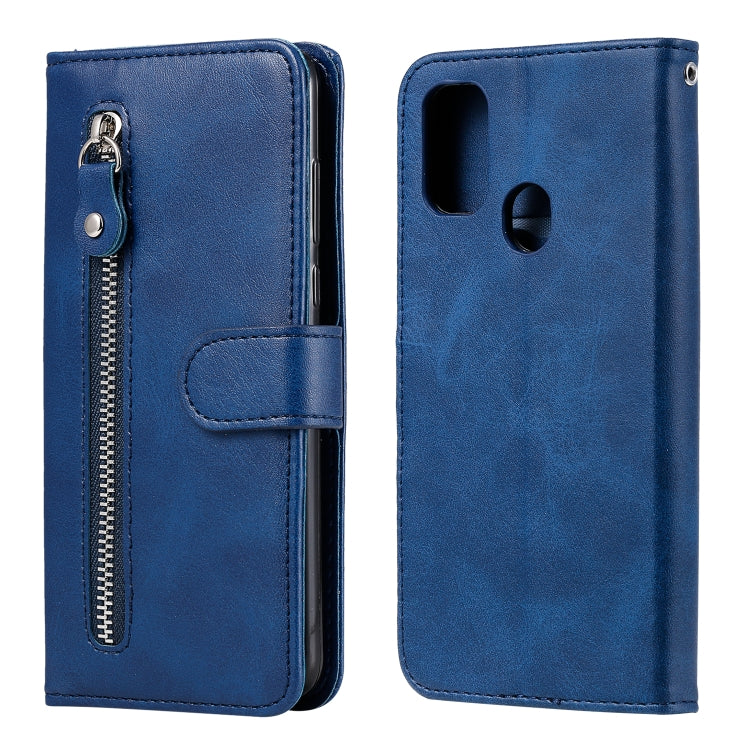 Fashion Calf Texture Zipper Horizontal Flip Leather Case with Holder & Card Slots & Wallet