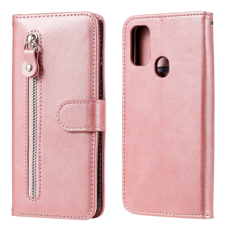 Fashion Calf Texture Zipper Horizontal Flip Leather Case with Holder & Card Slots & Wallet
