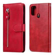 Load image into Gallery viewer, Fashion Calf Texture Zipper Horizontal Flip Leather Case with Holder &amp; Card Slots &amp; Wallet