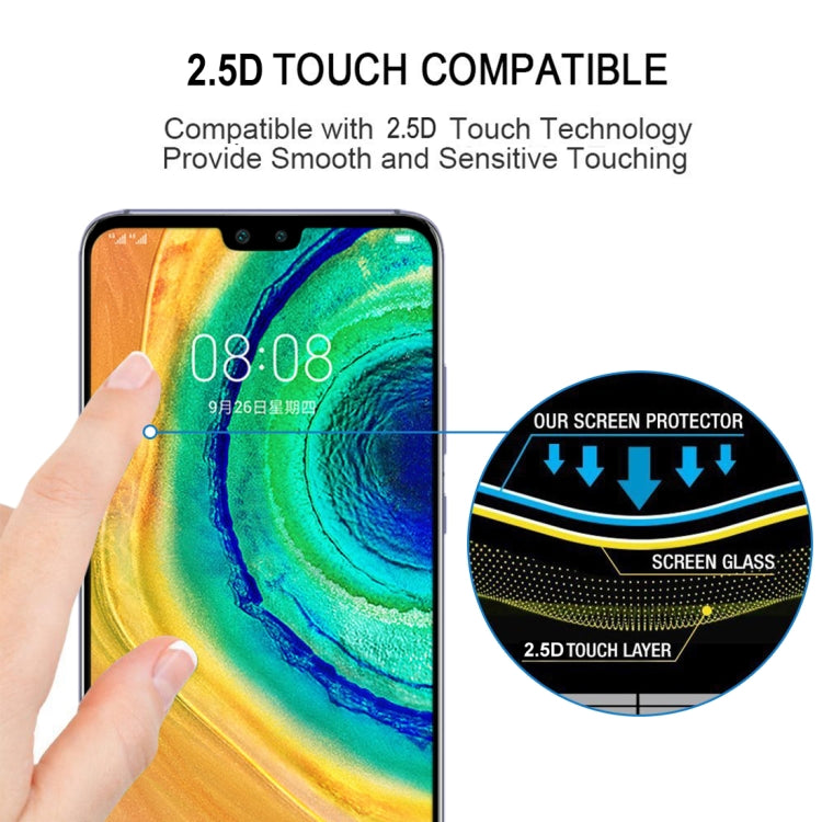For Xiaomi Redmi Note 9 Global 25pcs Full Glue Full Screen Tempered Glass Film
