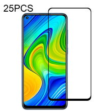 Load image into Gallery viewer, For Xiaomi Redmi Note 9 Global 25pcs Full Glue Full Screen Tempered Glass Film