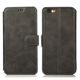 Calf Texture Magnetic Buckle Horizontal Flip Leather Case with Holder & Card Slots & Wallet & Photo Frame, For iPhone 6 / 6s, For iPhone 7 / 8, For iPhone 7 Plus / 8 Plus, For iPhone X / XS, For iPhone XR, For iPhone XS Max, For iPhone 12 mini         ...
