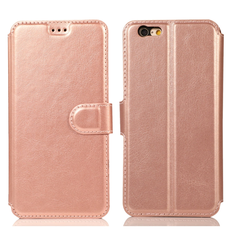 Calf Texture Magnetic Buckle Horizontal Flip Leather Case with Holder & Card Slots & Wallet & Photo Frame, For iPhone 6 / 6s, For iPhone 7 / 8, For iPhone 7 Plus / 8 Plus, For iPhone X / XS, For iPhone XR, For iPhone XS Max, For iPhone 12 mini         ...