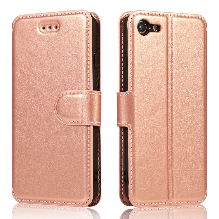 Calf Texture Magnetic Buckle Horizontal Flip Leather Case with Holder & Card Slots & Wallet & Photo Frame, For iPhone 6 / 6s, For iPhone 7 / 8, For iPhone 7 Plus / 8 Plus, For iPhone X / XS, For iPhone XR, For iPhone XS Max, For iPhone 12 mini         ...
