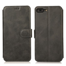 Load image into Gallery viewer, Calf Texture Magnetic Buckle Horizontal Flip Leather Case with Holder &amp; Card Slots &amp; Wallet &amp; Photo Frame, For iPhone 6 / 6s, For iPhone 7 / 8, For iPhone 7 Plus / 8 Plus, For iPhone X / XS, For iPhone XR, For iPhone XS Max, For iPhone 12 mini         ...