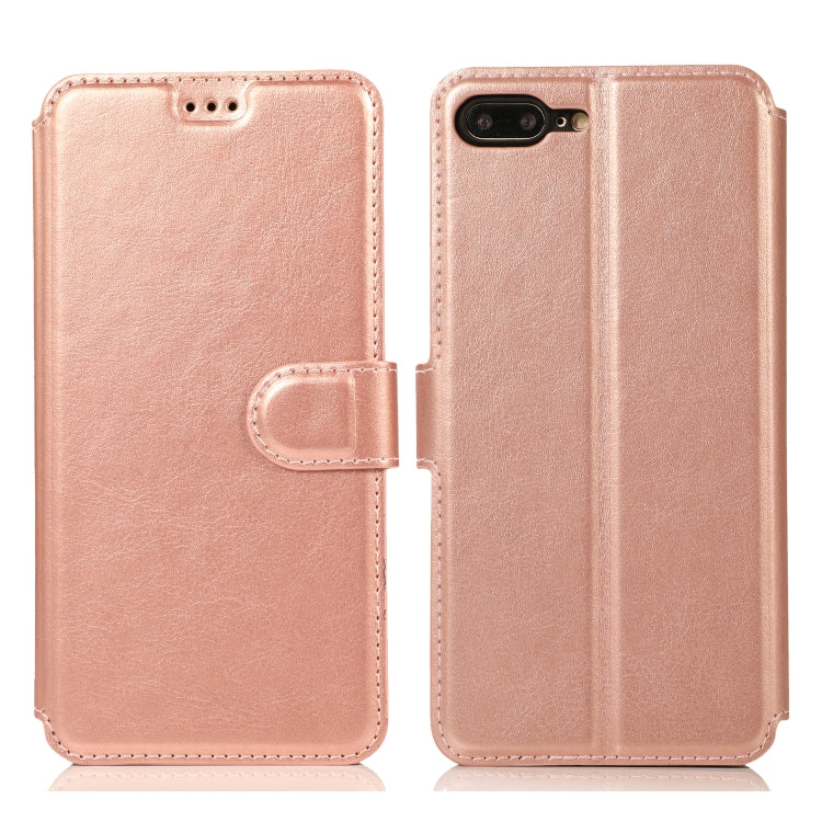 Calf Texture Magnetic Buckle Horizontal Flip Leather Case with Holder & Card Slots & Wallet & Photo Frame, For iPhone 6 / 6s, For iPhone 7 / 8, For iPhone 7 Plus / 8 Plus, For iPhone X / XS, For iPhone XR, For iPhone XS Max, For iPhone 12 mini         ...
