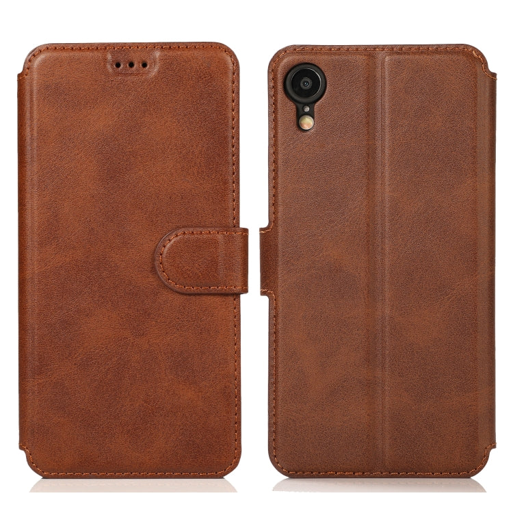 Calf Texture Magnetic Buckle Horizontal Flip Leather Case with Holder & Card Slots & Wallet & Photo Frame, For iPhone 6 / 6s, For iPhone 7 / 8, For iPhone 7 Plus / 8 Plus, For iPhone X / XS, For iPhone XR, For iPhone XS Max, For iPhone 12 mini         ...