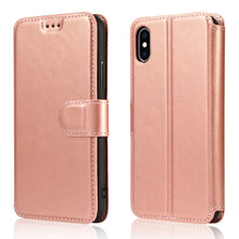 Load image into Gallery viewer, Calf Texture Magnetic Buckle Horizontal Flip Leather Case with Holder &amp; Card Slots &amp; Wallet &amp; Photo Frame, For iPhone 6 / 6s, For iPhone 7 / 8, For iPhone 7 Plus / 8 Plus, For iPhone X / XS, For iPhone XR, For iPhone XS Max, For iPhone 12 mini         ...