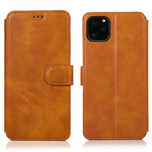 Load image into Gallery viewer, Calf Texture Magnetic Buckle Horizontal Flip Leather Case with Holder &amp; Card Slots &amp; Wallet &amp; Photo Frame, For iPhone 6 / 6s, For iPhone 7 / 8, For iPhone 7 Plus / 8 Plus, For iPhone X / XS, For iPhone XR, For iPhone XS Max, For iPhone 12 mini         ...