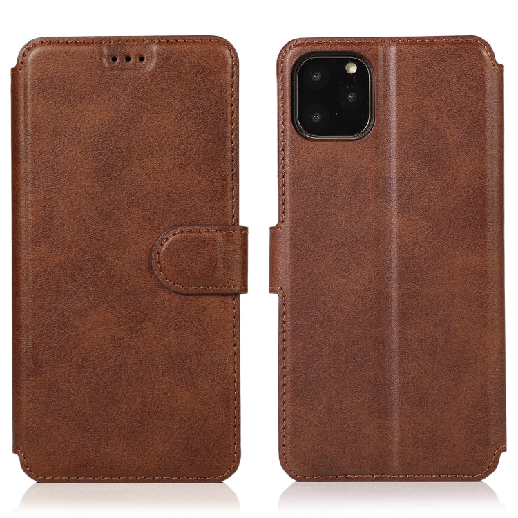 Calf Texture Magnetic Buckle Horizontal Flip Leather Case with Holder & Card Slots & Wallet & Photo Frame, For iPhone 6 / 6s, For iPhone 7 / 8, For iPhone 7 Plus / 8 Plus, For iPhone X / XS, For iPhone XR, For iPhone XS Max, For iPhone 12 mini         ...
