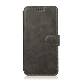Calf Texture Magnetic Buckle Horizontal Flip Leather Case with Holder & Card Slots & Wallet & Photo Frame, For iPhone 12 / 12 Pro