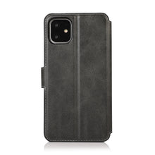Load image into Gallery viewer, Calf Texture Magnetic Buckle Horizontal Flip Leather Case with Holder &amp; Card Slots &amp; Wallet &amp; Photo Frame, For iPhone 12 / 12 Pro