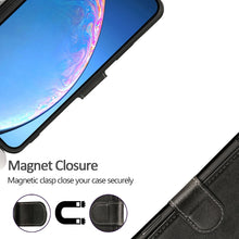 Load image into Gallery viewer, Calf Texture Magnetic Buckle Horizontal Flip Leather Case with Holder &amp; Card Slots &amp; Wallet &amp; Photo Frame, For iPhone 12 / 12 Pro