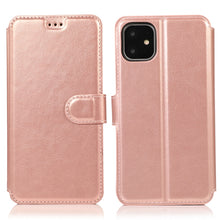 Load image into Gallery viewer, Calf Texture Magnetic Buckle Horizontal Flip Leather Case with Holder &amp; Card Slots &amp; Wallet &amp; Photo Frame, For iPhone 12 / 12 Pro