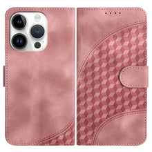 Load image into Gallery viewer, YX0060 Elephant Head Embossed Phone Leather Case with Lanyard, For iPhone 16 Pro, For iPhone 16 Plus, For iPhone 16, For iPhone 15 Pro Max, For iPhone 15 Pro, For iPhone 15 Plus