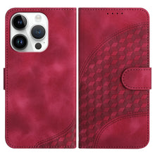 Load image into Gallery viewer, YX0060 Elephant Head Embossed Phone Leather Case with Lanyard, For iPhone 16 Pro, For iPhone 16 Plus, For iPhone 16, For iPhone 15 Pro Max, For iPhone 15 Pro, For iPhone 15 Plus