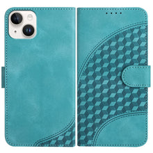 Load image into Gallery viewer, YX0060 Elephant Head Embossed Phone Leather Case with Lanyard, For iPhone 16 Pro, For iPhone 16 Plus, For iPhone 16, For iPhone 15 Pro Max, For iPhone 15 Pro, For iPhone 15 Plus