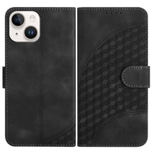 Load image into Gallery viewer, YX0060 Elephant Head Embossed Phone Leather Case with Lanyard, For iPhone 15, For iPhone 14 Plus, For iPhone 14, For iPhone 14 Pro, For iPhone 14 Pro Max, For iPhone SE 2022/SE 2020/6/7/8