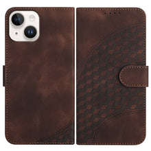Load image into Gallery viewer, YX0060 Elephant Head Embossed Phone Leather Case with Lanyard, For iPhone 15, For iPhone 14 Plus, For iPhone 14, For iPhone 14 Pro, For iPhone 14 Pro Max, For iPhone SE 2022/SE 2020/6/7/8