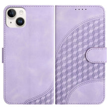 Load image into Gallery viewer, YX0060 Elephant Head Embossed Phone Leather Case with Lanyard, For iPhone 15, For iPhone 14 Plus, For iPhone 14, For iPhone 14 Pro, For iPhone 14 Pro Max, For iPhone SE 2022/SE 2020/6/7/8