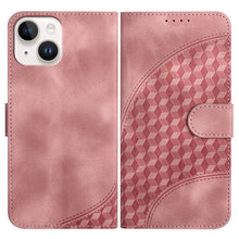 Load image into Gallery viewer, YX0060 Elephant Head Embossed Phone Leather Case with Lanyard, For iPhone 15, For iPhone 14 Plus, For iPhone 14, For iPhone 14 Pro, For iPhone 14 Pro Max, For iPhone SE 2022/SE 2020/6/7/8