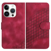 Load image into Gallery viewer, YX0060 Elephant Head Embossed Phone Leather Case with Lanyard, For iPhone 15, For iPhone 14 Plus, For iPhone 14, For iPhone 14 Pro, For iPhone 14 Pro Max, For iPhone SE 2022/SE 2020/6/7/8