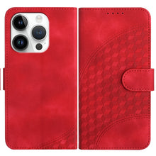 Load image into Gallery viewer, YX0060 Elephant Head Embossed Phone Leather Case with Lanyard, For iPhone 15, For iPhone 14 Plus, For iPhone 14, For iPhone 14 Pro, For iPhone 14 Pro Max, For iPhone SE 2022/SE 2020/6/7/8
