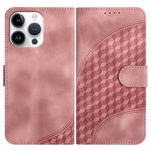 Load image into Gallery viewer, YX0060 Elephant Head Embossed Phone Leather Case with Lanyard, For iPhone 15, For iPhone 14 Plus, For iPhone 14, For iPhone 14 Pro, For iPhone 14 Pro Max, For iPhone SE 2022/SE 2020/6/7/8