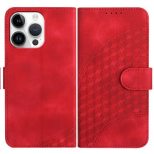 Load image into Gallery viewer, YX0060 Elephant Head Embossed Phone Leather Case with Lanyard, For iPhone 15, For iPhone 14 Plus, For iPhone 14, For iPhone 14 Pro, For iPhone 14 Pro Max, For iPhone SE 2022/SE 2020/6/7/8