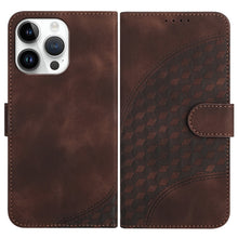 Load image into Gallery viewer, YX0060 Elephant Head Embossed Phone Leather Case with Lanyard, For iPhone 15, For iPhone 14 Plus, For iPhone 14, For iPhone 14 Pro, For iPhone 14 Pro Max, For iPhone SE 2022/SE 2020/6/7/8