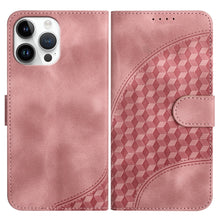Load image into Gallery viewer, YX0060 Elephant Head Embossed Phone Leather Case with Lanyard, For iPhone 13 Pro Max, For iPhone 13 Pro, For iPhone 13, For iPhone 13 mini, For iPhone 12/12 Pro, For iPhone 12 Pro Max