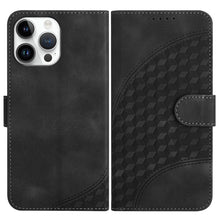 Load image into Gallery viewer, YX0060 Elephant Head Embossed Phone Leather Case with Lanyard, For iPhone 13 Pro Max, For iPhone 13 Pro, For iPhone 13, For iPhone 13 mini, For iPhone 12/12 Pro, For iPhone 12 Pro Max