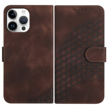Load image into Gallery viewer, YX0060 Elephant Head Embossed Phone Leather Case with Lanyard, For iPhone 13 Pro Max, For iPhone 13 Pro, For iPhone 13, For iPhone 13 mini, For iPhone 12/12 Pro, For iPhone 12 Pro Max